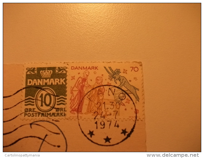 STORIA POSTALE FRANCOBOLLO COMMEMORATIVO Danimarca  Mulino Fano - Denmark