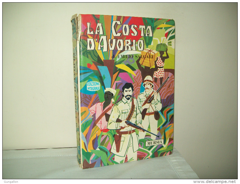 I Libri Di Avventure Ed. Mursia 1975) "La Costa D'Avorio"  Di Emilio Salgari - Actie En Avontuur