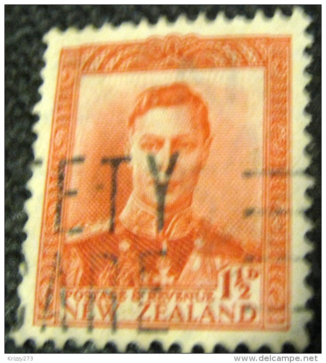 New Zealand 1938 King George VI 1.5d - Used - Used Stamps