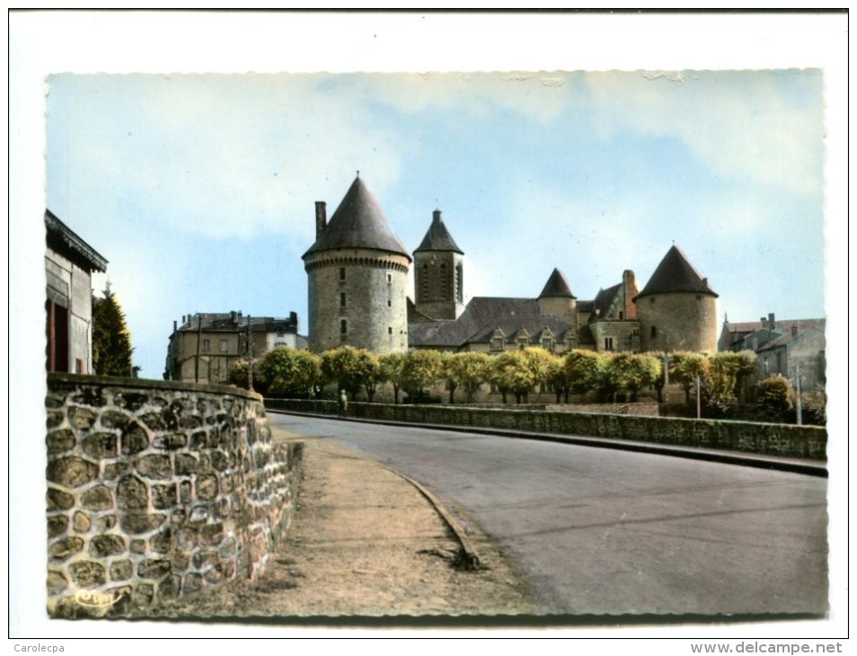 CP - BOURGANEUF (23) LE CHATEAU LA TOUR ZIZIM - Bourganeuf