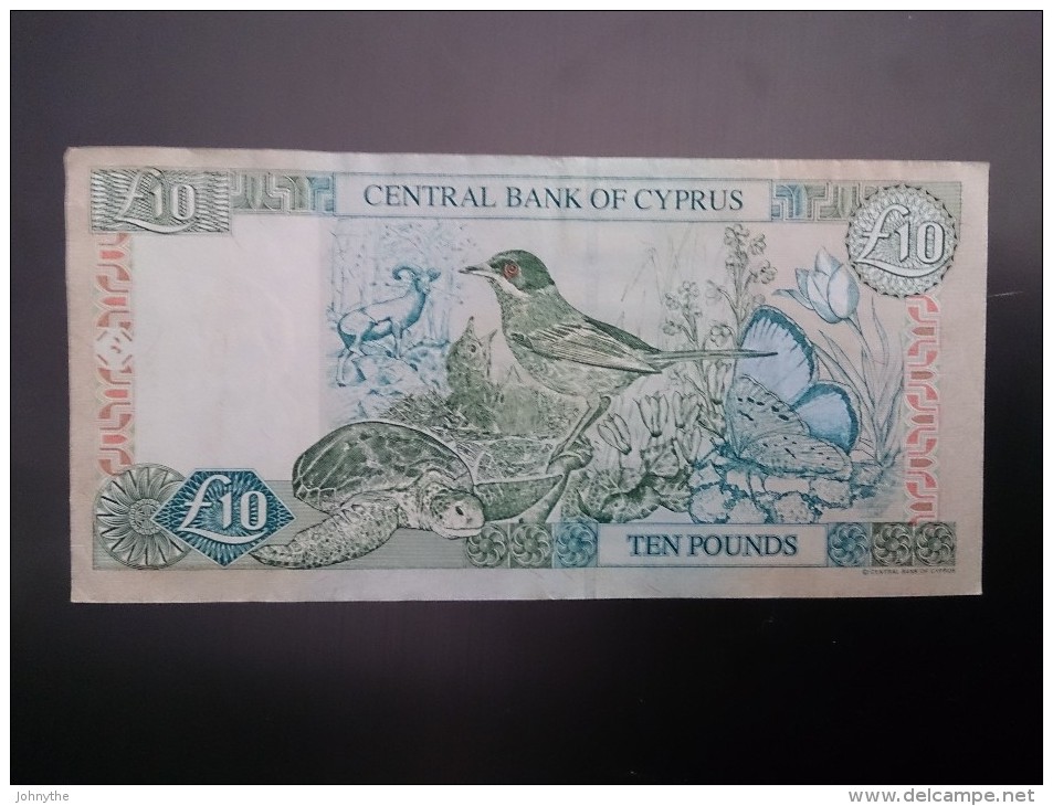 Cyprus 1998 10 Pounds Used - Chipre