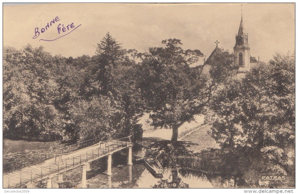 BF3512 Chateau De La Ferte La Ferte Saint Aubin France Scan Front/back Image - La Ferte Saint Aubin