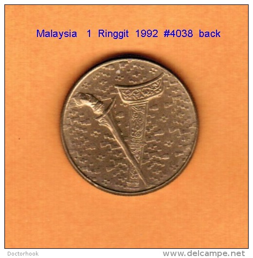 MALAYSIA   1  RINGGIT  1992  (KM # 54) - Maleisië