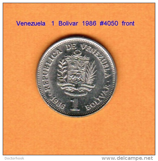 VENEZUELA   1  BOLIVAR  1986  (Y # 52) - Venezuela