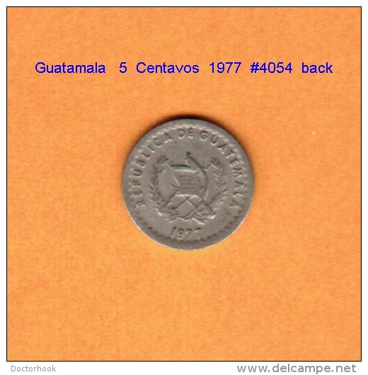 GUATAMALA   5  CENTAVOS  1977  (KM # 270) - Guatemala