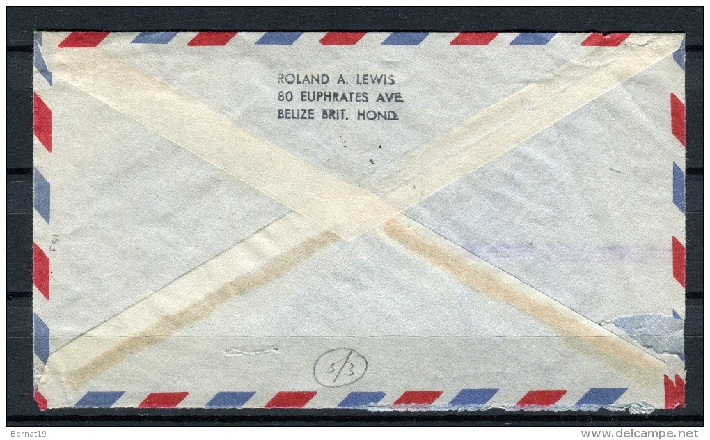 British Honduras 1963. Letter . - Honduras Británica (...-1970)