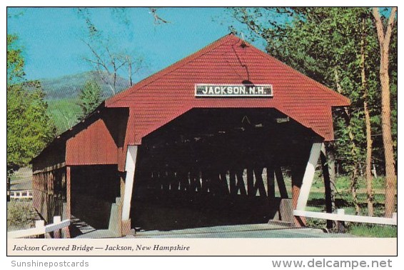 Jackson Covered Bridge JacksonWhite Mountains New Hampshire - White Mountains