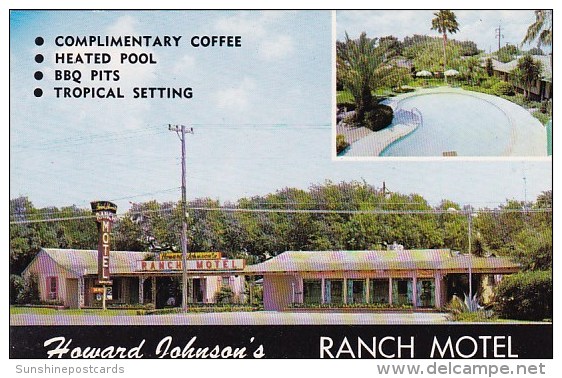 Howard Johnsons Ranch Motel With Pool Corpus Christi Texas - Corpus Christi