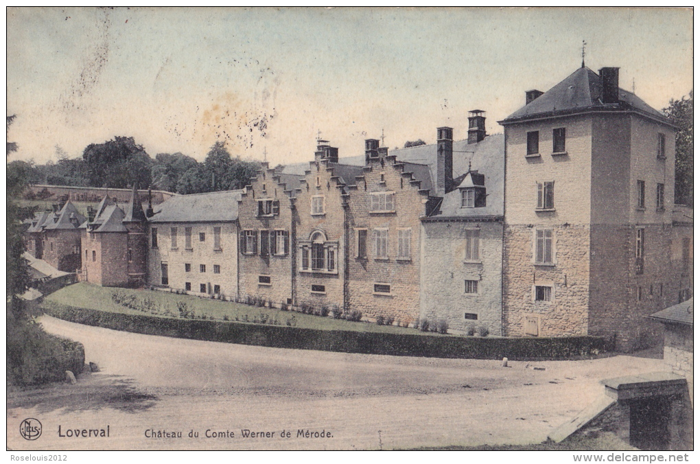 LOVERVAL : Château Du Comte Werner De Mérode - Gerpinnes