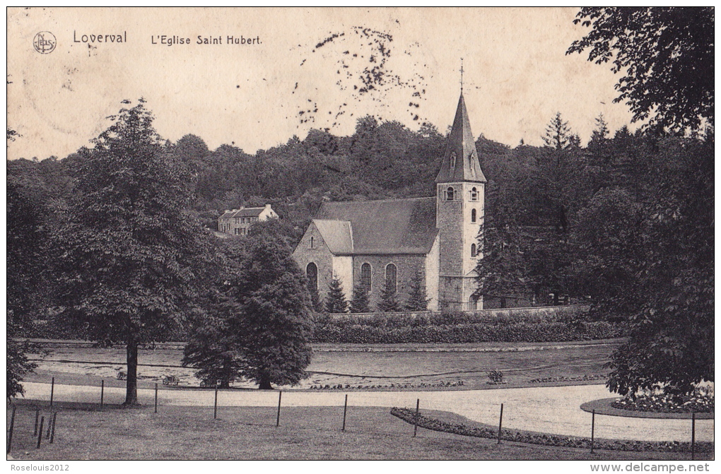 LOVERVAL : église Saint-Hubert - Gerpinnes