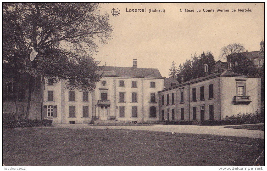 LOVERVAL : Château Du Comte Werner De Mérode - Gerpinnes