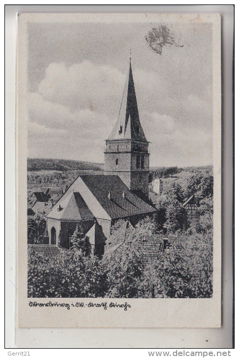 3538 MARSBERG - OBERMARSBERG, Kath. Kirche, 1942 - Marsberg