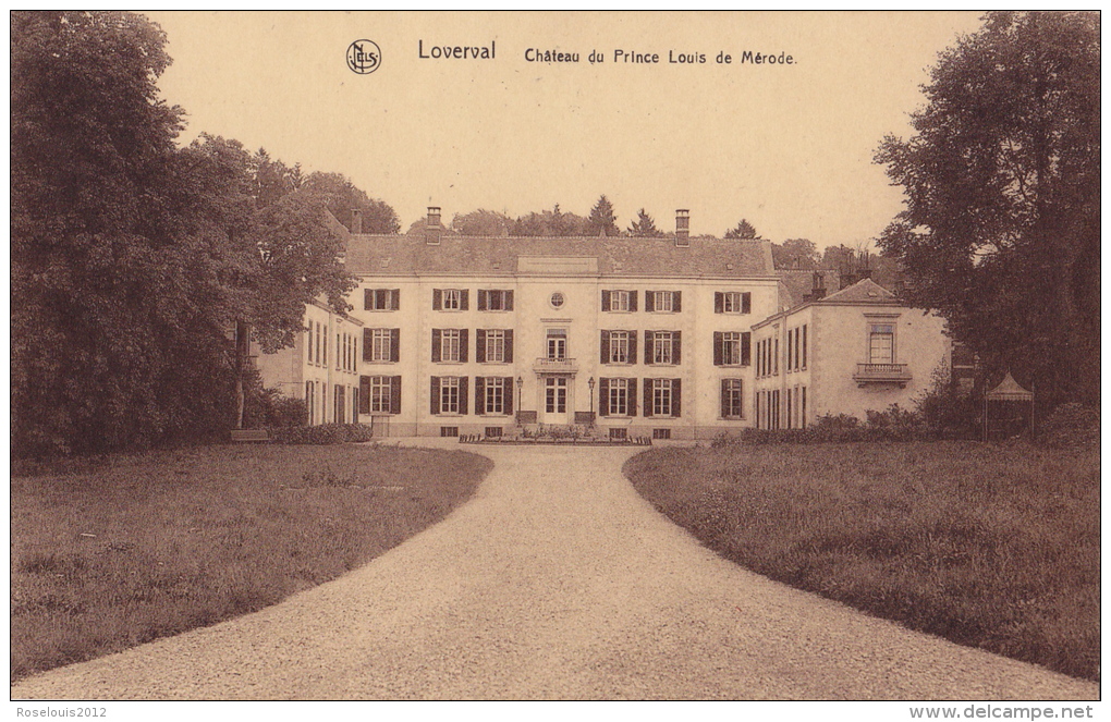 LOVERVAL : Château Du Prince Louis De Mérode - Gerpinnes
