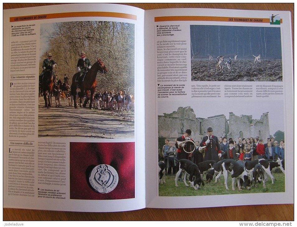 LE GUIDE DE LA CHASSE AU GROS GIBIER Cynégétique Matériel Techniques Battue Affût Chasseur - Fischen + Jagen