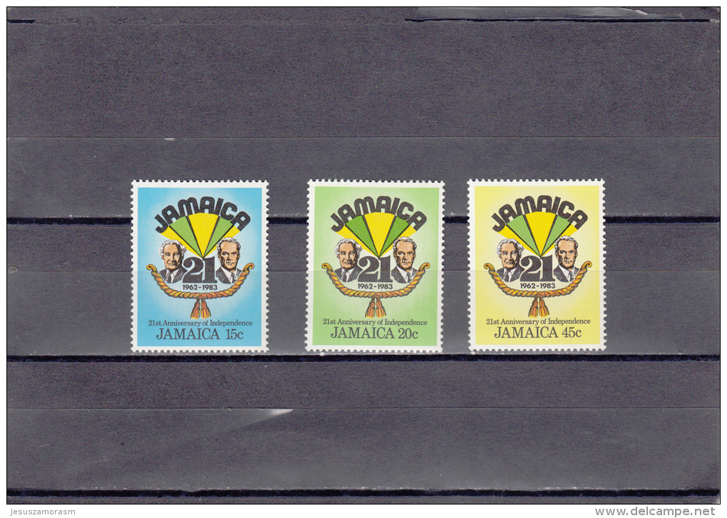 Jamaica Nº 581 Al 583 - Jamaica (1962-...)