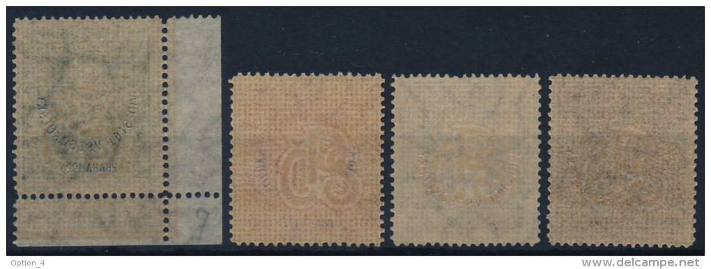 */**Czechoslovakia 1926 Mi 212*+213**+214**+215** (4) Sokol Congress Overprint MH/MNH - Ungebraucht