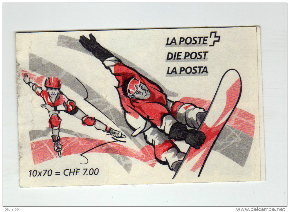 Suisse (1998) - Carnet  "Sports"" Oblitérés - Cuadernillos