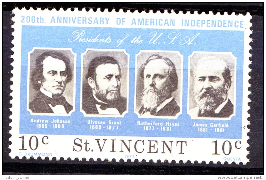 St Vincent, 1975, SG 460, MNH - St.Vincent (...-1979)