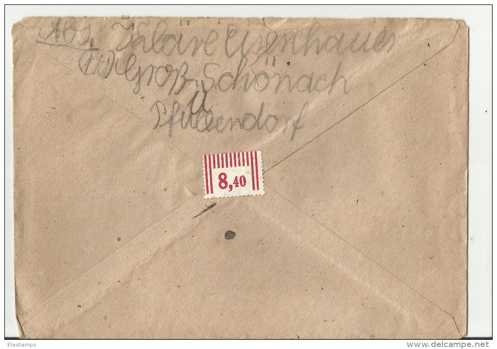 DE 1944 CV PFULENDORF - Briefe U. Dokumente