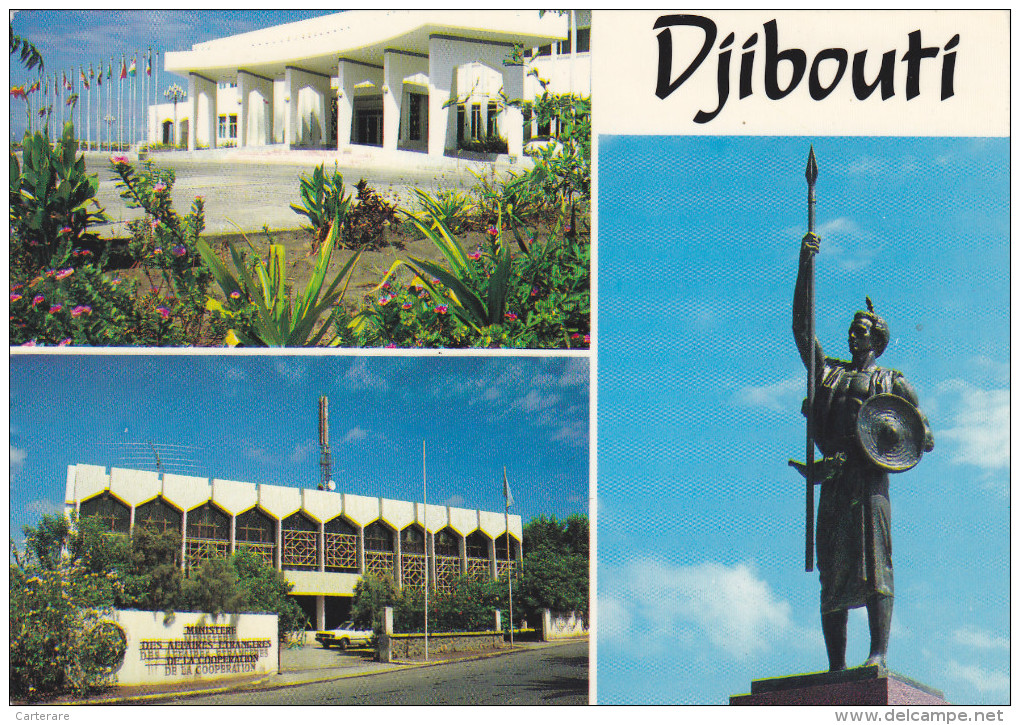 AFRIQUE,AFRICA,AFRIKA, Ancienne Colonie,DJIBOUTI,JABUUTI, Palais Du Peuple,ministere De La Cooperation,affaires Etranger - Djibouti