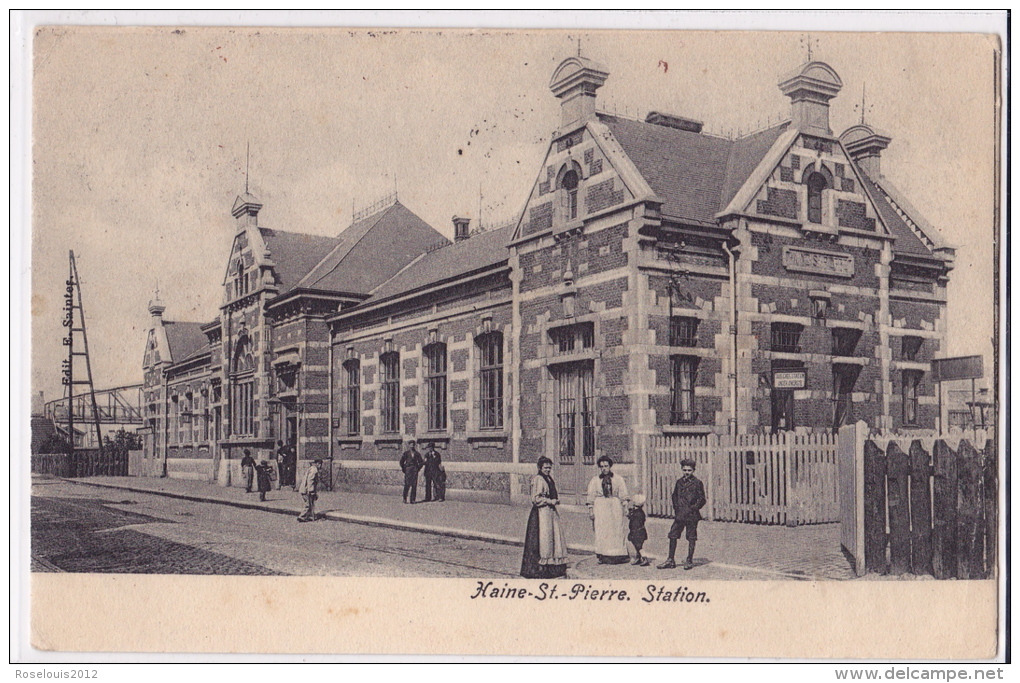 HAINE-SAINT-PIERRE : Station - Gare - La Louvière