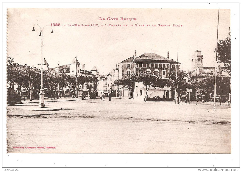 St. Jean De Luz -L'Entrée De La Ville--(Réf.9217) - Saint Jean De Luz