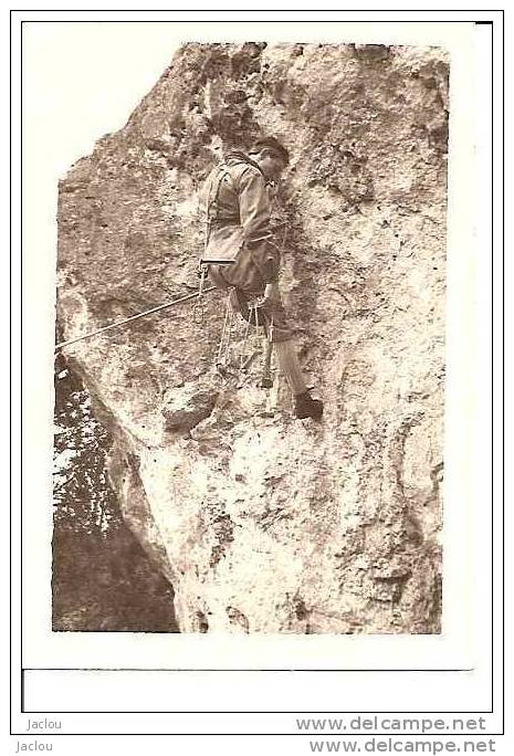 PHOTO  ALPINISTE,BEAU PLAN REF 2906 - Escalada