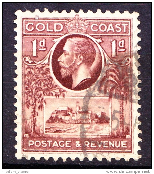 Gold Coast, 1928, SG 104, Used - Gold Coast (...-1957)