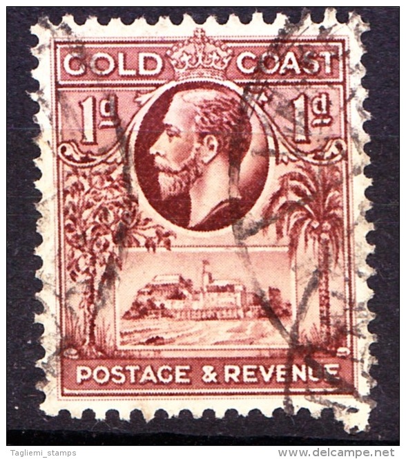 Gold Coast, 1928, SG 104, Used - Gold Coast (...-1957)