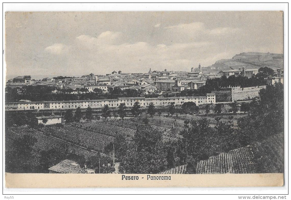 MARCHE-PESARO-PESARO CITTA' PANORAMA (PRIMI 900) - Pesaro