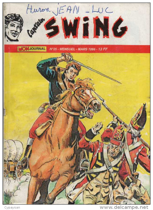 SWING DEUXIEME SERIE N° 54 BE MON JOURNAL 04-1996 - Captain Swing