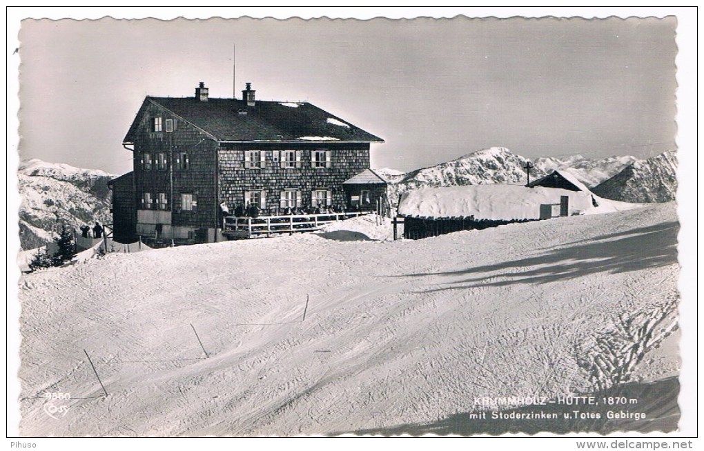 Ö-1864   SCHLADMING : Krummholz-hutte - Schladming