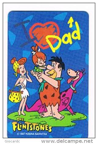 SINGAPORE - COMICS. THE FLINTSTONES (GLI ANTENATI)  - DAD (CODE 109SIGA)   -     USATA (USED) - RIF. 2923 - BD