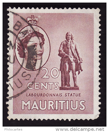 MAURICE 1953 -  Mauritius - Y&T  247   - Oblitéré - Mauritius (...-1967)