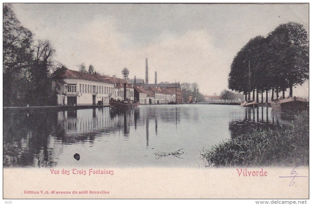 Vilvoorde - Vue Des Trois Fontaines - Vilvoorde