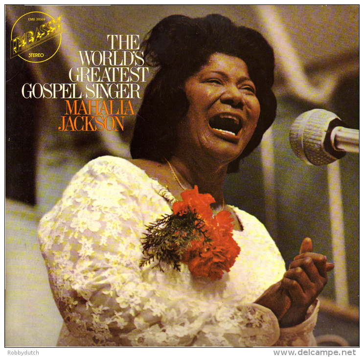 * LP *  MAHALIA JACKSON - THE WORLD'S GREATEST GOSPEL SINGER (Holland 1955 EX-!!!) - Gospel & Religiöser Gesang