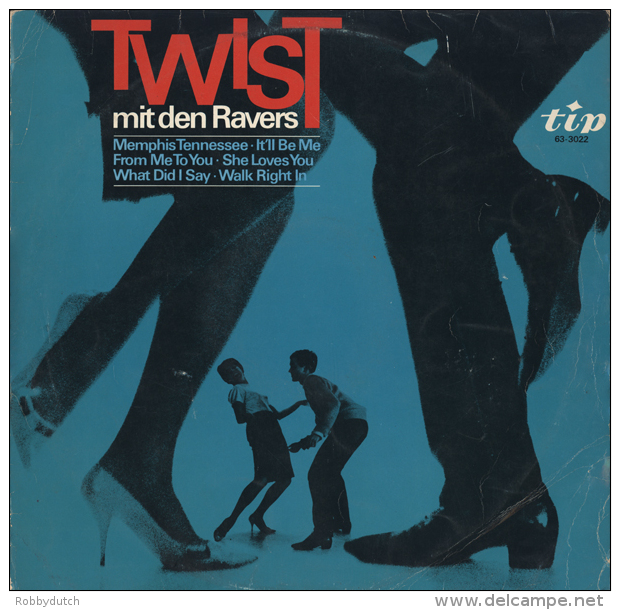 * LP *  TWIST MIT DEN RAVERS (Germany 1965 Collector's Item!!!) - Rock