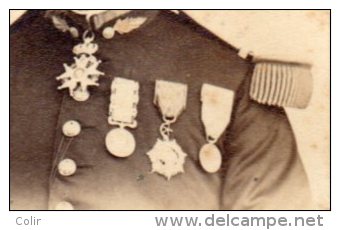 Colonel Moréno, Cdr Légion D´honneur, Campagne De Crimée, Ordre De Medjié ( Turquie), Dédicace - Avant 1871
