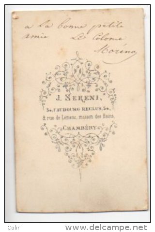 Colonel Moréno, Cdr Légion D´honneur, Campagne De Crimée, Ordre De Medjié ( Turquie), Dédicace - Avant 1871