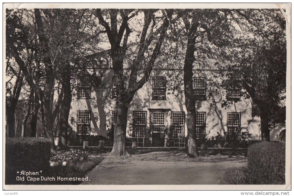 1900 CIRCA - ALPHEN OLD CAPE DUTCH HOMESTEAD - Afrique Du Sud