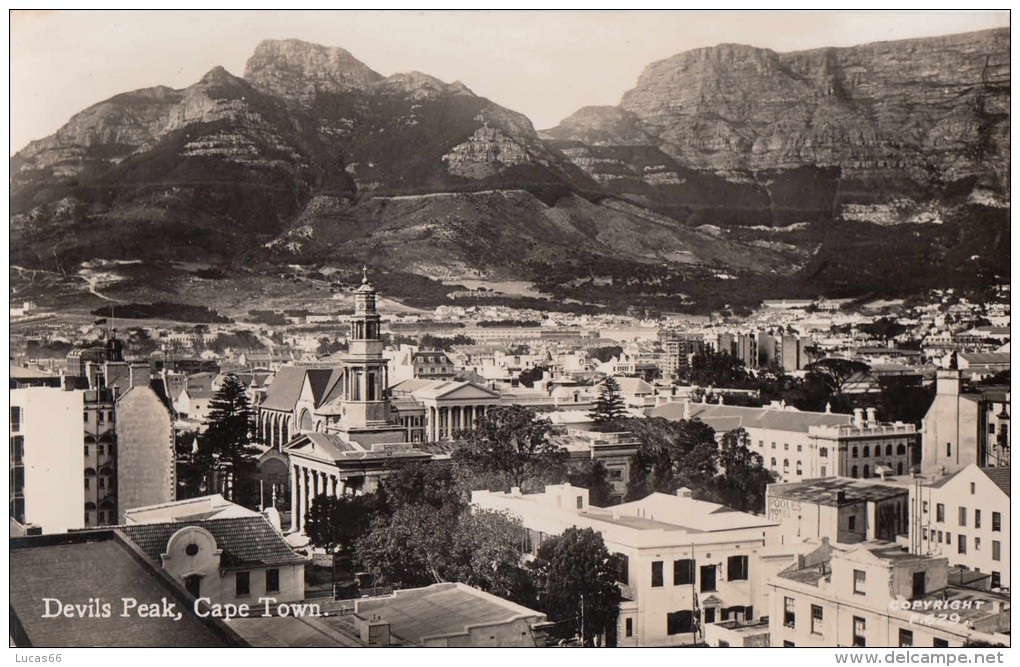 1900 CIRCA - CAPE TOWN DEVIL'S PEAK - Afrique Du Sud