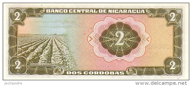 NICARAGUA   2 Cordobas  Daté Du 27 Avril 1972   Pick 121 A      *****  BILLET  NEUF  ***** - Nicaragua