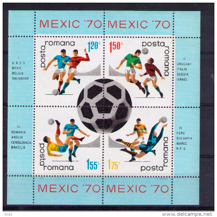 ROMANIA World Cup Mexico 70 - 1970 – Mexico