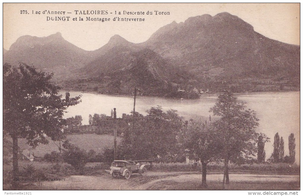TALLOIRES - LE LAC D'ANNECY  VEHICULE DE TOURISME(dil10) - Talloires