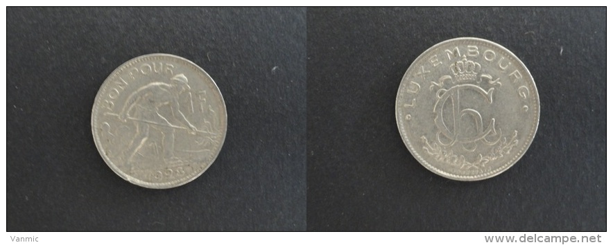 1928 - 1 FRANC LUXEMBOURG - Luxembourg