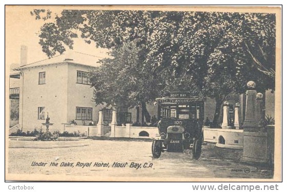 Hout Bay, Under The Daks, Royal Hotel, Hout Bay, C.A. Zuid-Afrika / South-Africa  (met Autobus City Tramway's) - South Africa