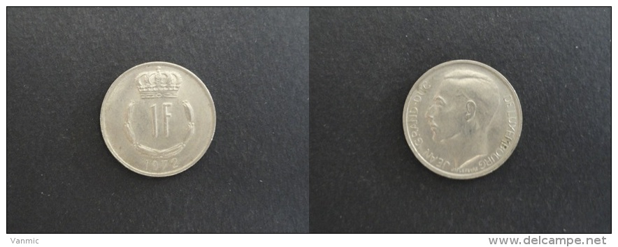 1972 - 1 FRANC LUXEMBOURG - Luxemburg