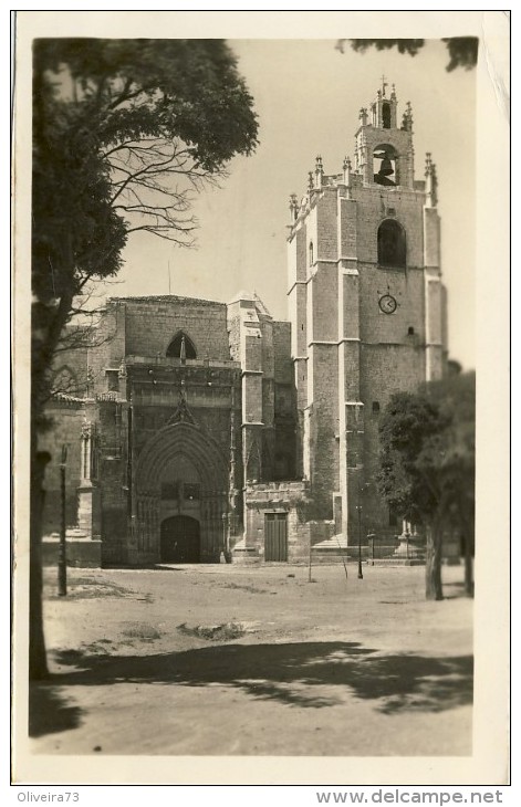 CPA  - PALENCIA - Catedral Torre Y Puerta Episcopal - 2 Scans - Palencia