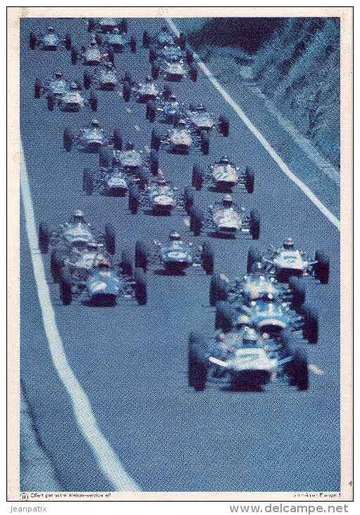 FORMULE FRANCE -  ROUEN "LES ESSARTS" ANNEE 1970  - Publicité Elf - Automovilismo - F1