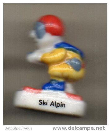 Fève Brillante SKI ALPIN Dans LES SPORTS D'HIVER Pasquier 2006 - Sports